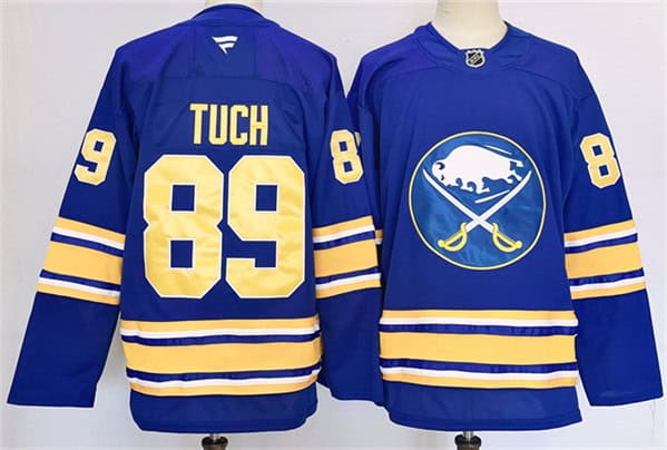 Buffalo Sabres #89 Alex Tuch Blue 2024-25 Stitched Jersey