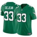 Philadelphia Eagles #33 Cooper DeJean Green 2024 Draft F.U.S.E. Vapor Untouchable Throwback Limited Stitched Jersey
