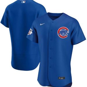 Chicago Cubs Blue Flex Base Stitched Jersey