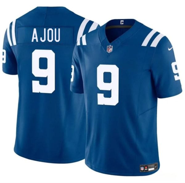 Indianapolis Colts #9 Ajou Ajou Blue 2025 F.U.S.E. Vapor Limited Stitched Jersey