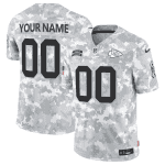 Kansas City Chiefs Custom 2024 F.U.S.E Arctic Camo Salute To Service Limited Stitched Jersey