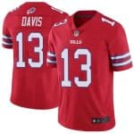 Buffalo Bills #13 Gabriel Davis Red Vapor Untouchable Limited Stitched Jersey