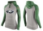 Nike Philadelphia Eagles Performance Hoodie Grey Green_2