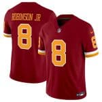 Washington Commanders #8 Brian Robinson Jr. Burgundy 2025 F.U.S.E. Throwback Limited Football Stitched Jersey