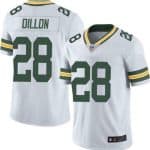 Green Bay Packers #28 A.J. Dillon White Vapor Untouchable Limited Stitched Jersey