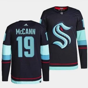 Seattle Kraken #19 Jared McCann Blue Stitched Jersey