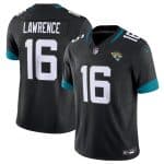 Jacksonville Jaguars #16 Trevor Lawrence Black 2023 F.U.S.E Vapor Untouchable Limited Stitched Jersey