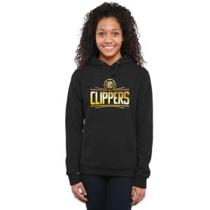 Los Angeles Clippers Gold Collection Pullover Hoodie Black
