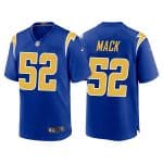 Los Angeles Chargers #52 Khalil Mack Navy Vapor Untouchable Limited Stitched Jersey