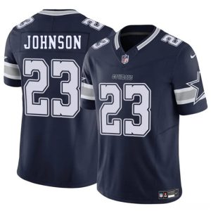 Dallas Cowboys #23 Buddy Johnson Navy 2025 F.U.S.E. Vapor Untouchable Limited Stitched Jersey