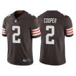 Cleveland Browns #2 Amari Cooper Brown Vapor Untouchable Limited Stitched Jersey