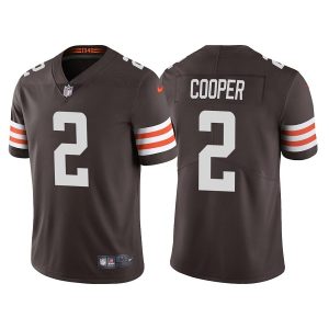 Cleveland Browns #2 Amari Cooper Brown Vapor Untouchable Limited Stitched Jersey