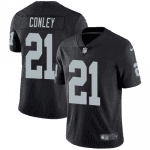 Raiders #21 Gareon Conley Black Vapor Untouchable Limited Stitched Jersey