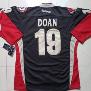 Coyotes #19 Shane Doan Black Third Stitched Jersey