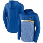 St. Louis Blues Blue Podium Defender Pullover Hoodie