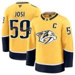 Nashville Predators #59 Roman Josi Gold 2024-25 Home Stitched Jersey