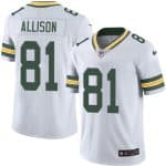 Green Bay Packers #81 Geronimo Allison White Vapor Untouchable Limited Stitched Jersey