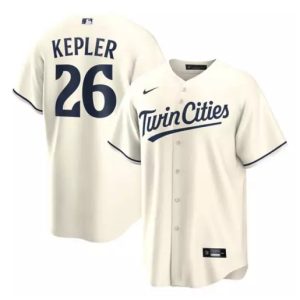 Minnesota Twins #26 Max Kepler Cream Cool Base Stitched Jersey