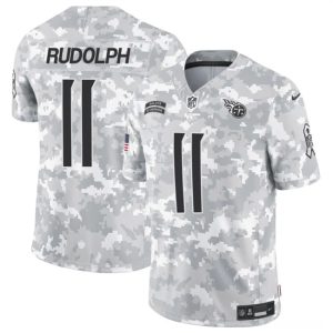 Tennessee Titans #11 Mason Rudolph Arctic Camo 2024 F.U.S.E. Salute To Service Limited Stitched Jersey