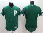 Pirates Blank Green Celtic Flexbase Authentic Collection Stitched Jersey