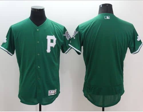 Pirates Blank Green Celtic Flexbase Authentic Collection Stitched Jersey