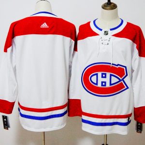 Montreal Canadiens White Stitched Adidas Jersey