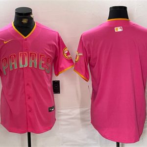 San Diego Padres Blank Pink Cool Base Stitched Jersey