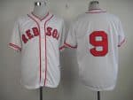 Red Sox #9 Ted Williams White 1936 Turn Back The Clock Stitched Jersey