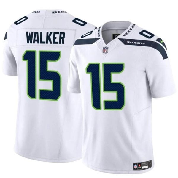 Seattle Seahawks #15 P.J. Walker White 2024 F.U.S.E Vapor Limited Stitched Jersey