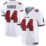 Tampa Bay Buccaneers #44 Sean Tucker White Vapor Limited Stitched Jersey