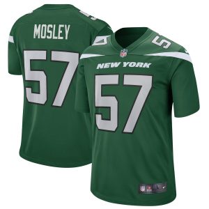 New York Jets #57 C.J. Mosley Green Stitched Jersey