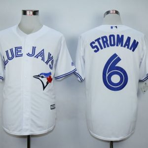 Blue Jays #6 Marcus Stroman White New Cool Base Stitched Jersey