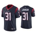 Houston Texans Navy #31 David Johnson Vapor Untouchable Limited Stitched Jersey