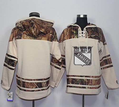 Rangers Blank Cream Camo Stitched Jersey