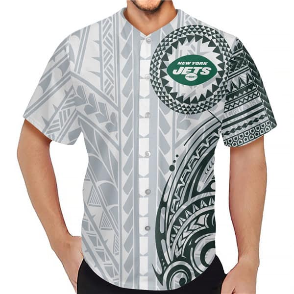 New York Jets White Gray Jersey
