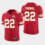 Kansas City Chiefs #22 Juan Thornhill Red Vapor Untouchable Limited Stitched Jersey