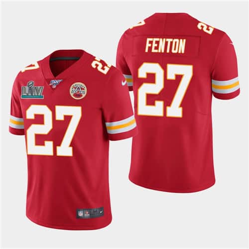 Chiefs #27 Rashad Fenton Red Super Bowl LIV Vapor Untouchable Limited Stitched Jersey