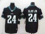 Philadelphia Eagles #24 Darius Slay JR Black Vapor Untouchable Limited Stitched Jersey