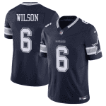 Dallas Cowboys #6 Donovan Wilson Navy 2025 F.U.S.E Vapor Untouchable Limited Football Stitched Jersey