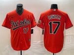 Baltimore Orioles #17 Colton Cowser Orange Cool Base Stitched Jersey