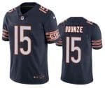 Chicago Bears #15 Rome Odunze Navy 2024 Draft Vapor Stitched Jersey