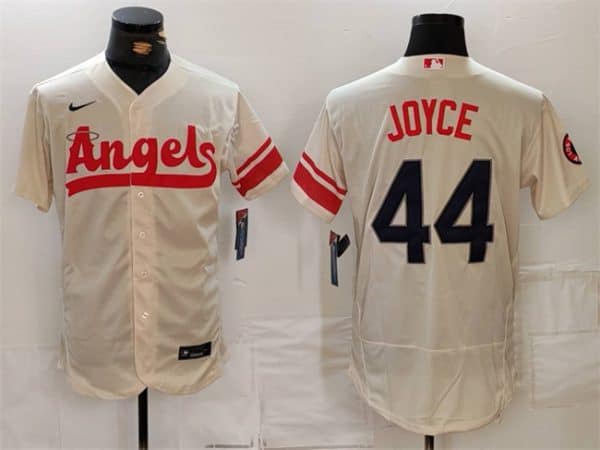 Los Angeles Angels #44 Ben Joyce 2022 Cream City Connect Flex Base Stitched Jersey