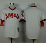 Angels Of Anaheim Blank White 1980 Turn Back The Clock Stitched Jersey