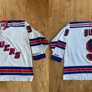 New York Rangers #9 Pavel Bure White Stitched Jersey