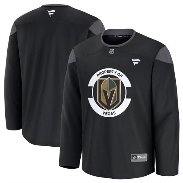 Vegas Golden Knights Black 2024-25 Team Practice Stitched Jersey