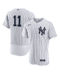 New York Yankees #11 Anthony Volpe White Flex Base Stitched Jersey