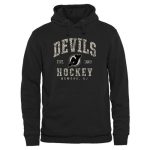 New Jersey Devils Black Camo Stack Pullover Hoodie