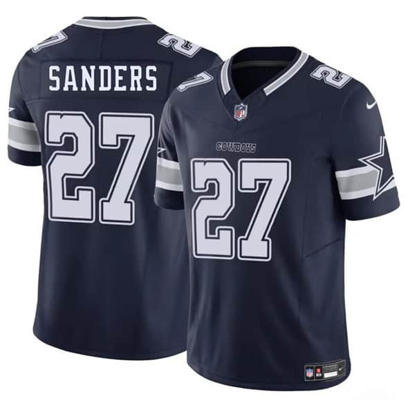 Dallas Cowboys #27 Miles Sanders Navy 2025 F.U.S.E. Vapor Untouchable Limited Stitched Jersey