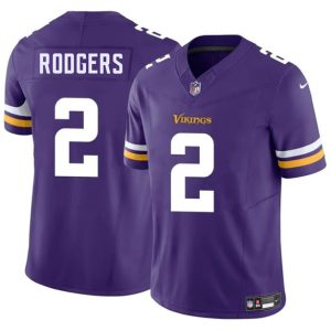 Minnesota Vikings #2 Isaiah Rodgers Purple 2025 F.U.S.E. Vapor Limited Stitched Jersey
