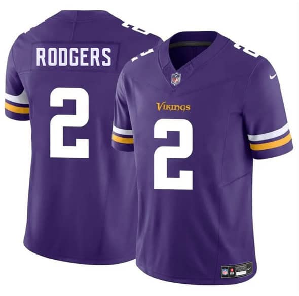 Minnesota Vikings #2 Isaiah Rodgers Purple 2025 F.U.S.E. Vapor Limited Stitched Jersey